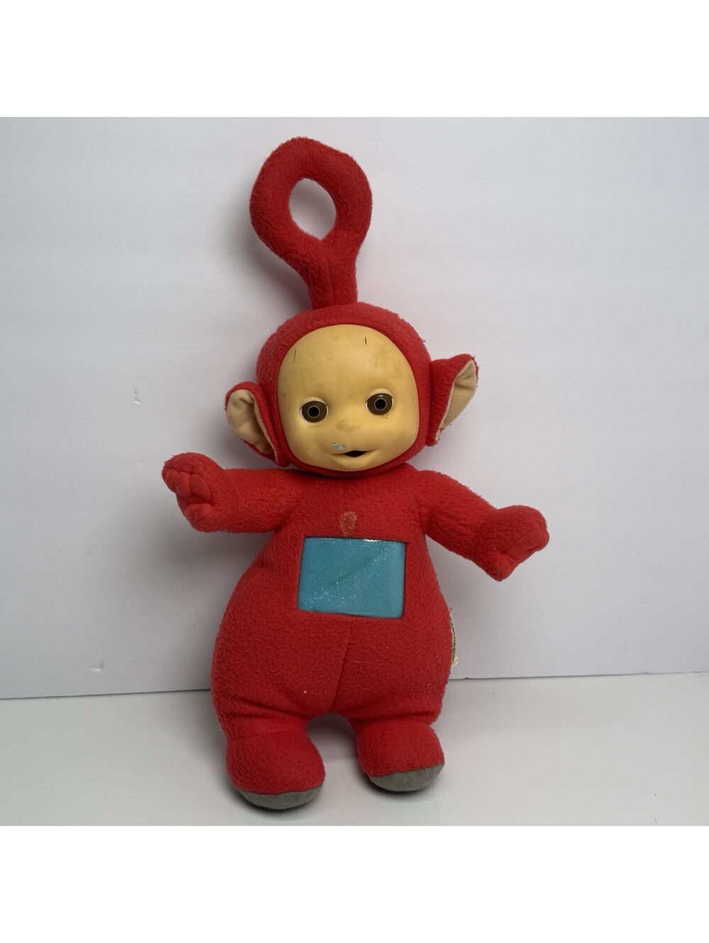 Vintage 1998 Teletubbies Po Plush Red Playskool Stuffed Toy Kid Collectible